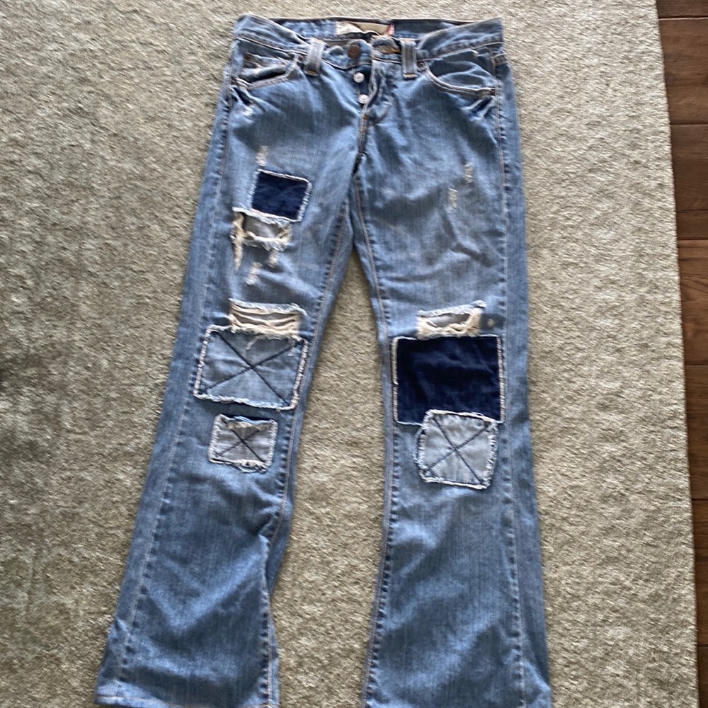 Levi’s Vintage Button Fly Slouch Boot Cut Jeans. … - image 1